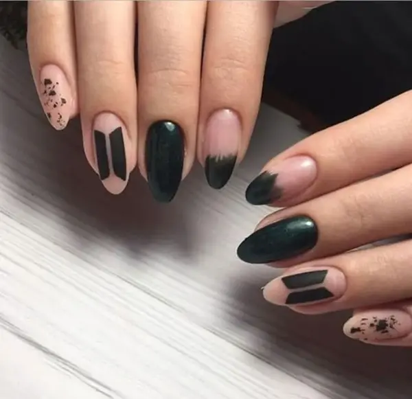 عکس طرح ناخن بی تی اس