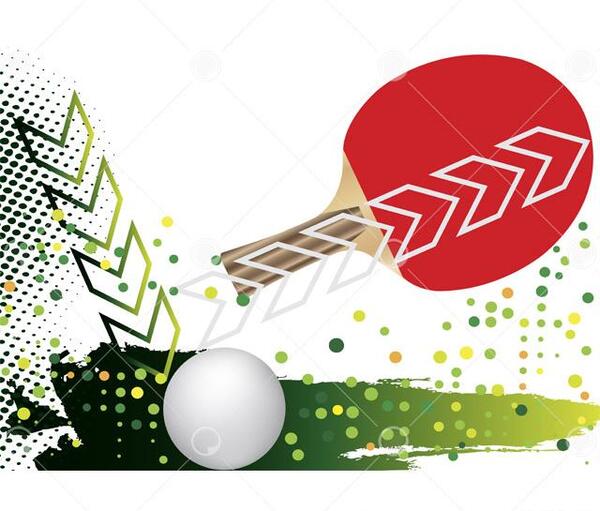 عکس دسته تنیس روی میز
