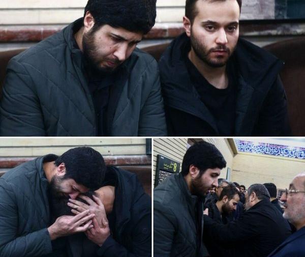 عکس حاج قاسم سلیمانی و بچه ها