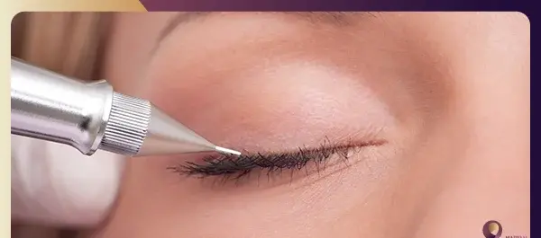 عکس بن مژه طبیعی