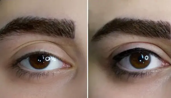 عکس بن مژه طبیعی