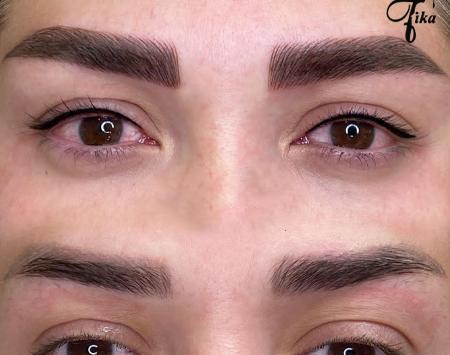 عکس بن مژه طبیعی