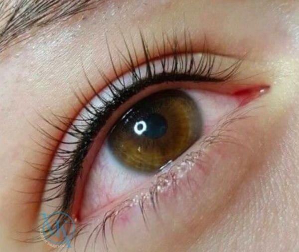 عکس بن مژه طبیعی