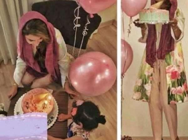 عکس تولد دختر شبنم قلی خانی