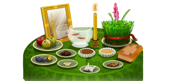 عکس سفره نوروزی