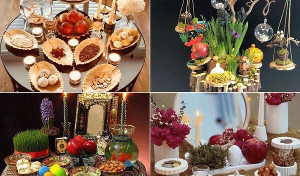 عکس سفره نوروزی