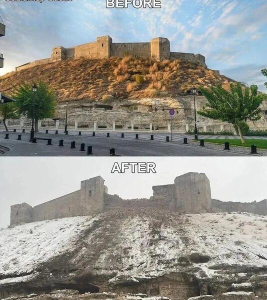 عکس قبل زلزله