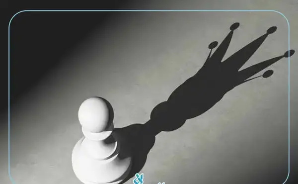 عکس نوشته اعتماد به نفس کاذب