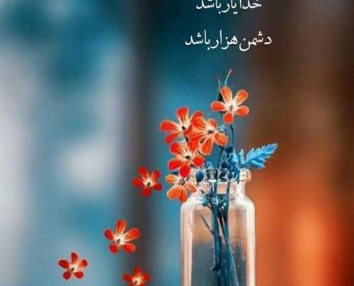 عکس الله یار باشد دشمن هزار باشد