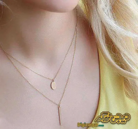عکس گردنبند دوتایی