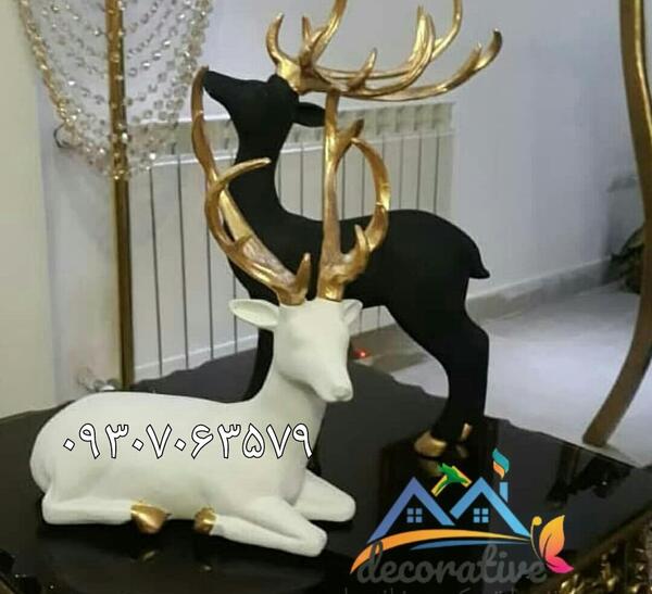 عکس گوزن نشسته