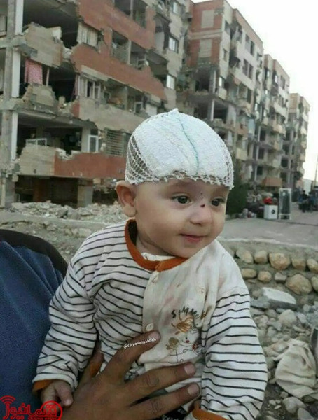 عکس زلزله کرمانشاه