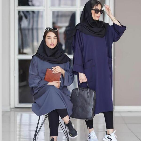 عکس مدل مانتو های اسپرت دانشجویی