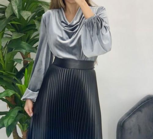 عکس دامن پلیسه ای