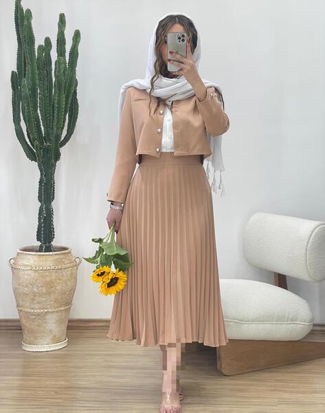 عکس دامن پلیسه ای