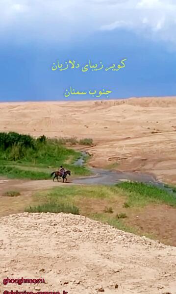 عکس زیبای کویر