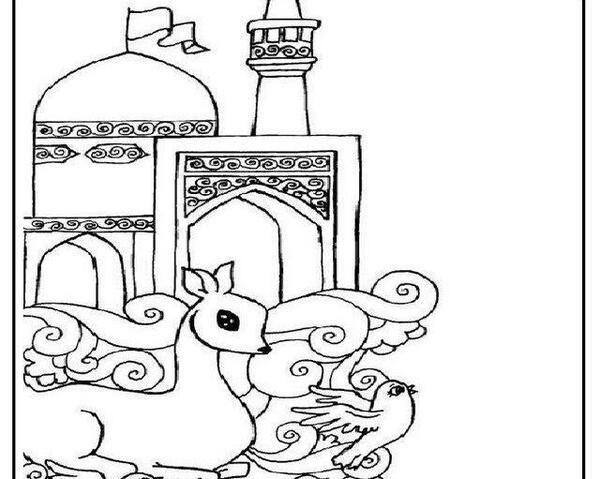 عکس آهو برای نقاشی کودک