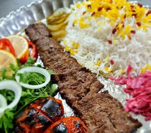عکس از چلو کباب