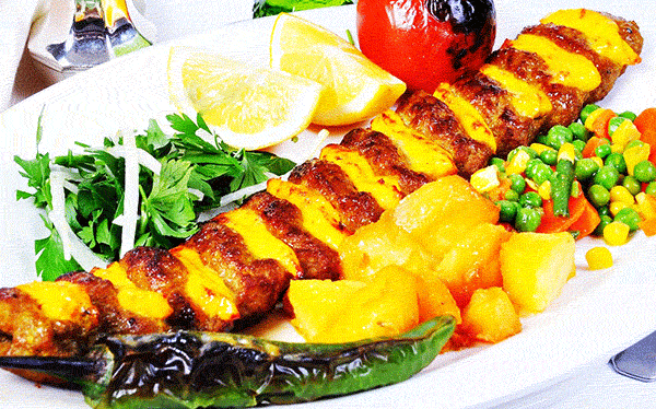 عکس از چلو کباب