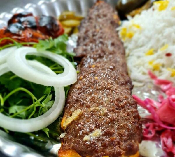 عکس از چلو کباب