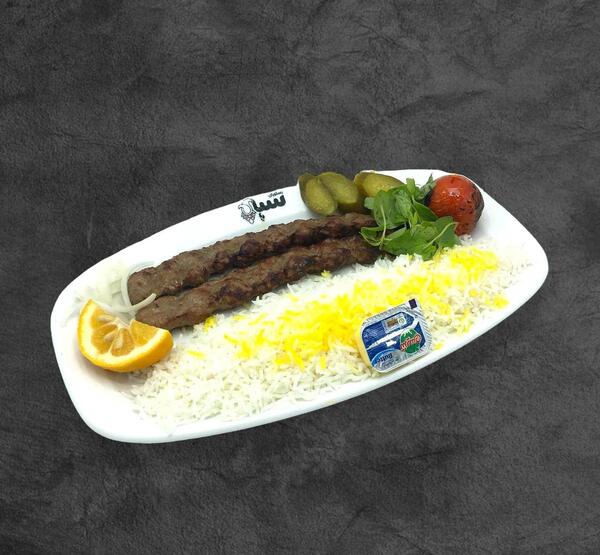عکس از چلو کباب