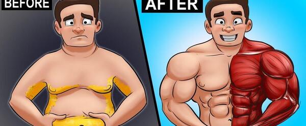 عکس چربی سوزی بدن