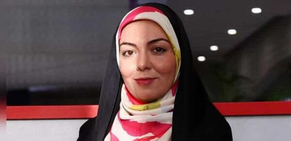 عکس آزاده نامداری با صورت کبود