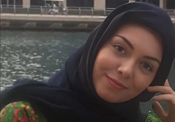 عکس آزاده نامداری با صورت کبود