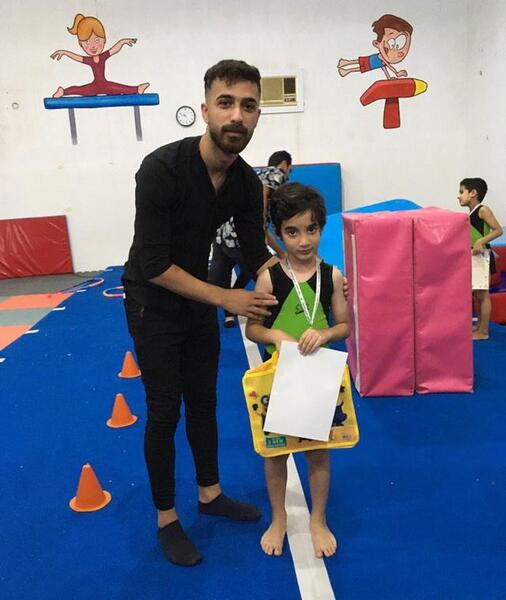 عکس کودک ژیمناستیک