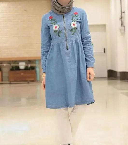 عکس مانتو لی جلو بسته