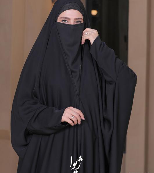 عکس مقنعه نقاب دار