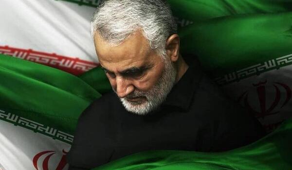 عکس شهید سلیمانی در عصر جدید