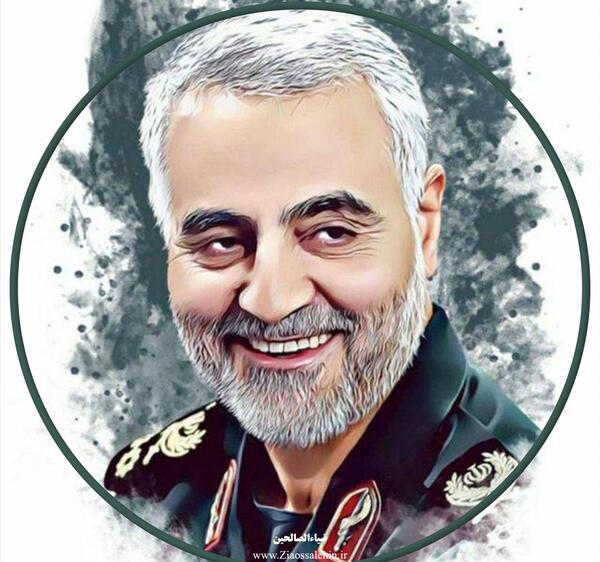 عکس سردار سلیمانی برای پروفایل