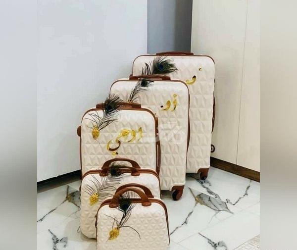 عکس تصاویر تزیین چمدان عروس