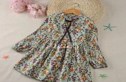 عکس لباس نخی بچه گانه