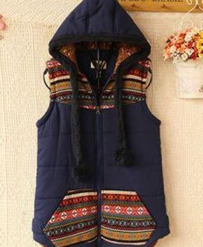 عکس کاپشن جلیقه ای