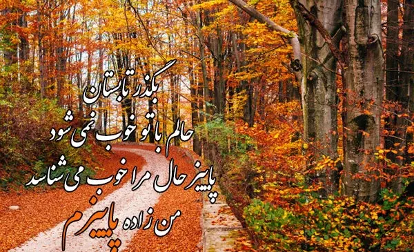 عکس پروفایل زیبا طبیعت پاییز