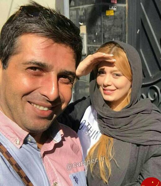 عکس مهران اخوان ذاکری همسر اول سحر قریشی