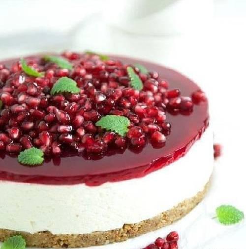عکس ایده برای ژله انار