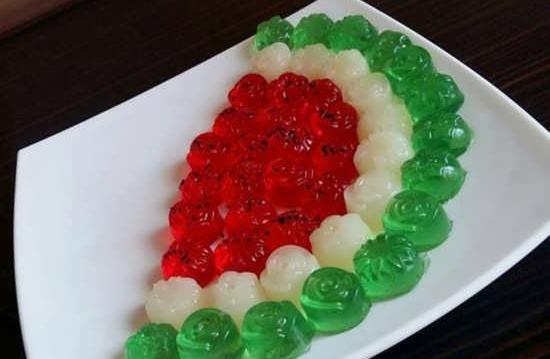 عکس ایده برای ژله انار