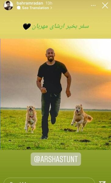 عکس ارشا اقدسی حادثه