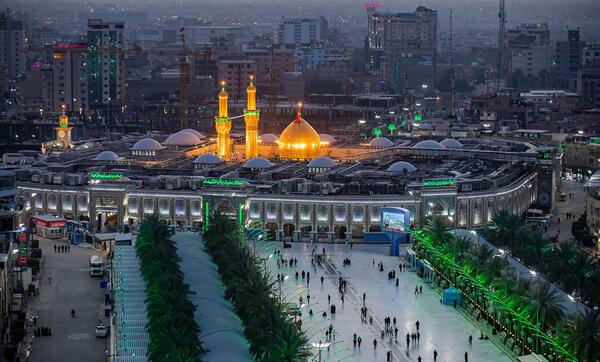 عکس ماه رمضان حرم امام حسین