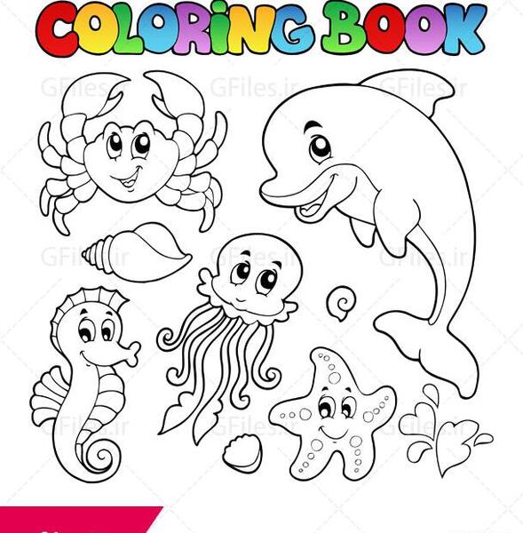 عکس اسب دریایی کارتونی