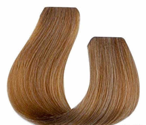 عکس رنگ مو قهوه ای تافی