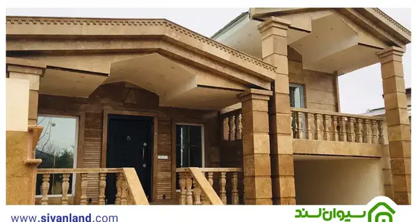 عکس از نمای خانه های شیک