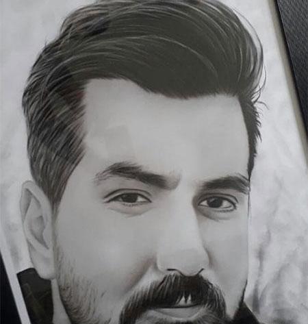 عکس نقاشی صورت غول
