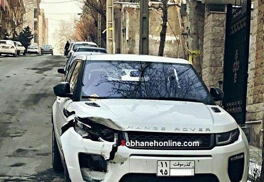 عکس شاسی بلند تصادف