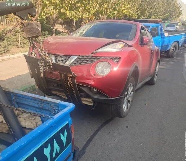 عکس شاسی بلند تصادف