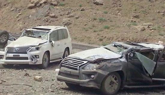 عکس شاسی بلند تصادف