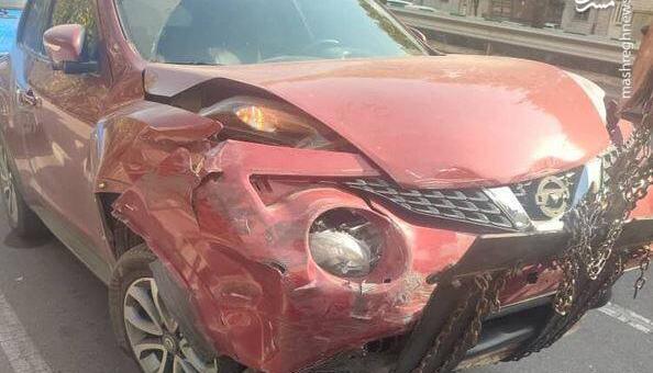 عکس شاسی بلند تصادف